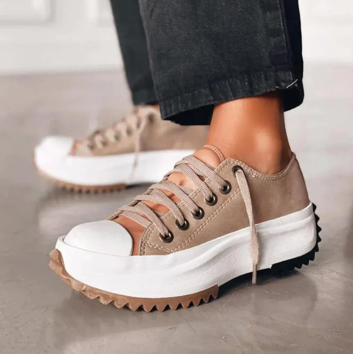 NORA - Bequeme Plateau Sneaker für Damen