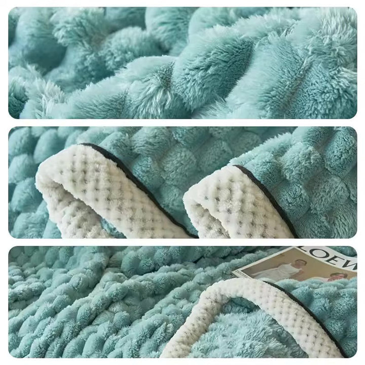 SoftHaven | Fluffy velvet blanket for autumn &amp; winter