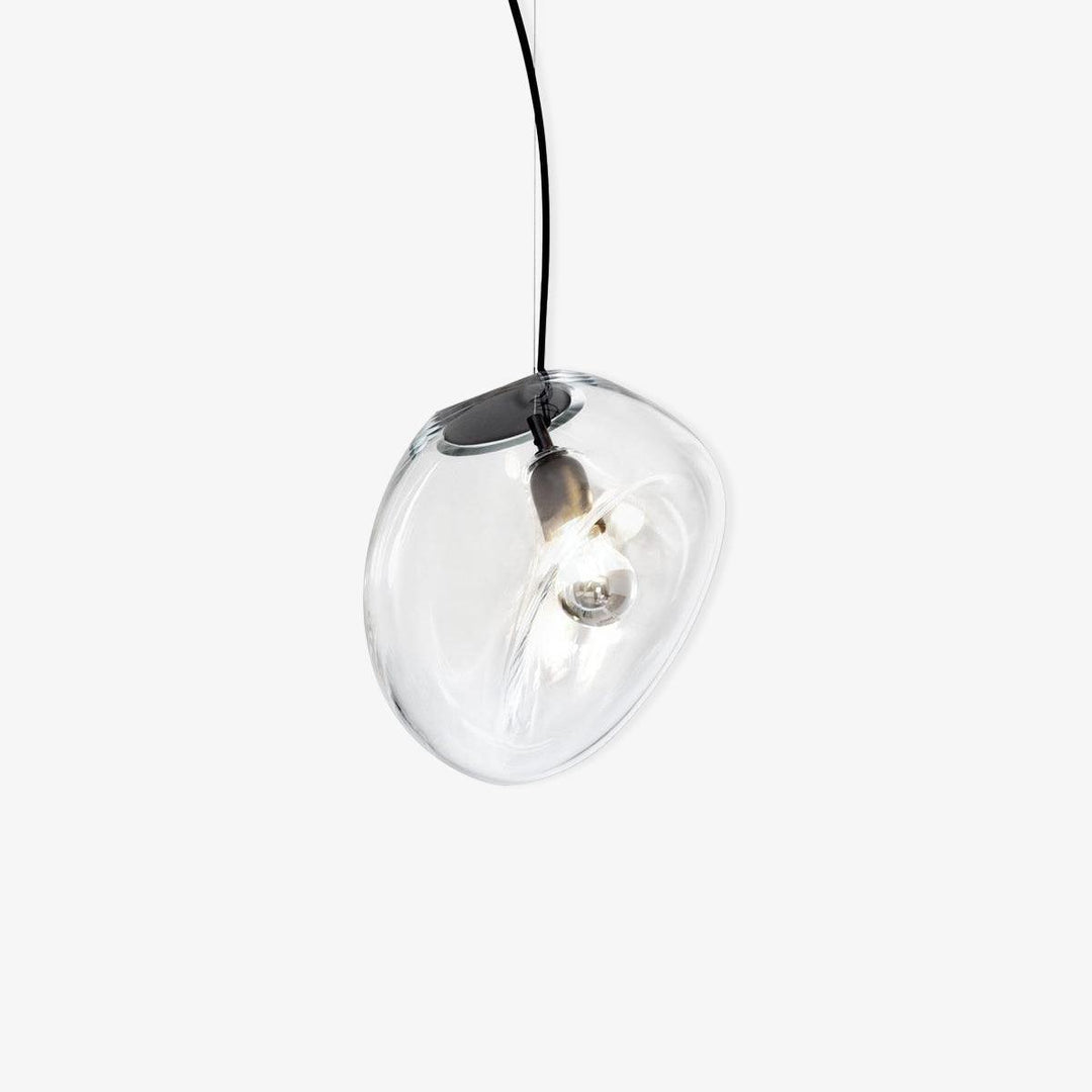 Hanging water drop pendant light 