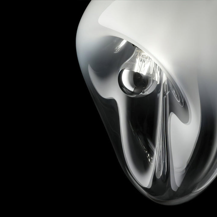 Hanging water drop pendant light 