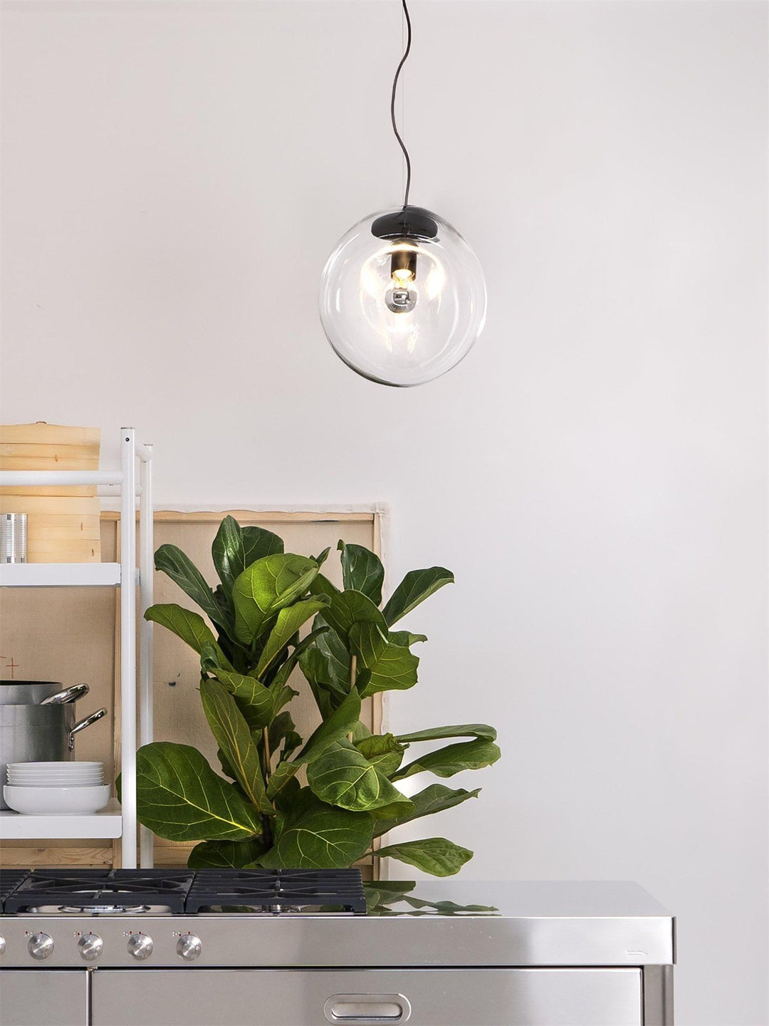 Hanging water drop pendant light 