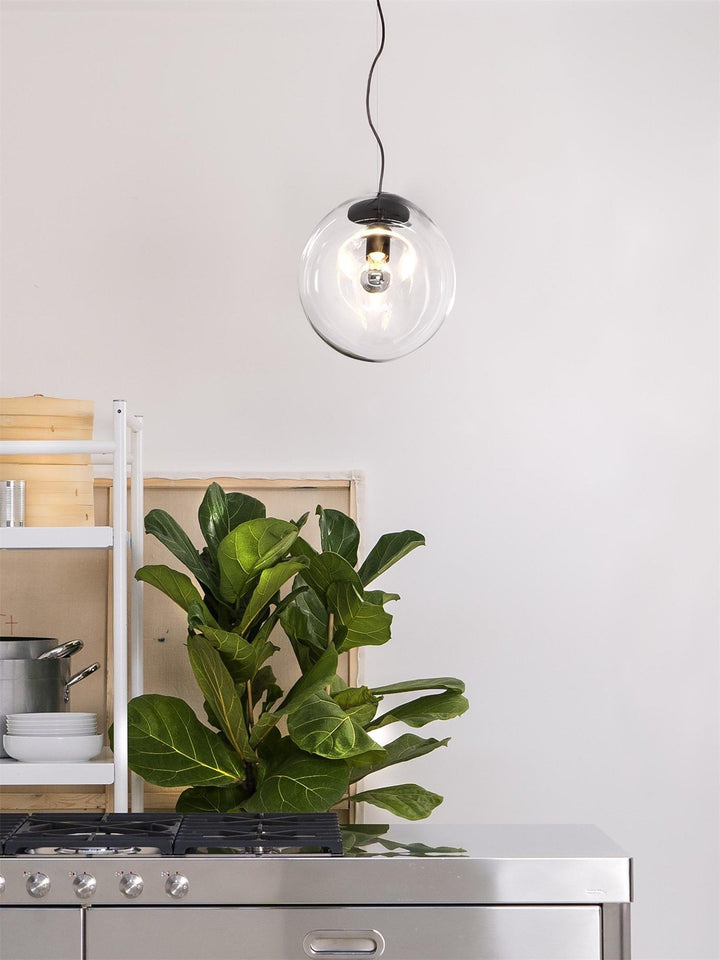 Hanging water drop pendant light 