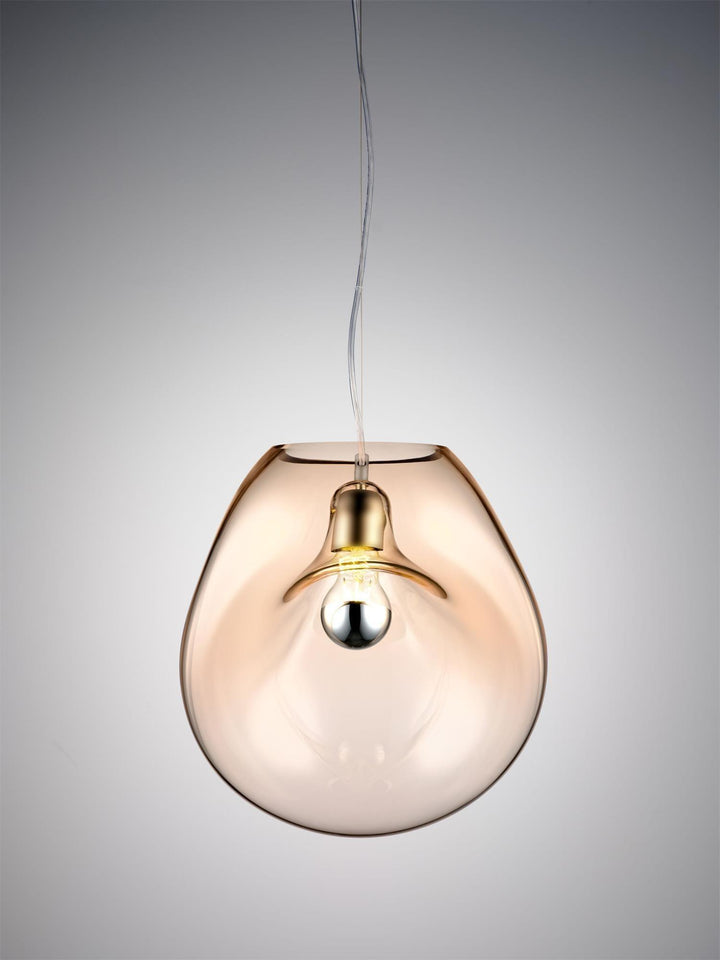 Hanging water drop pendant light 