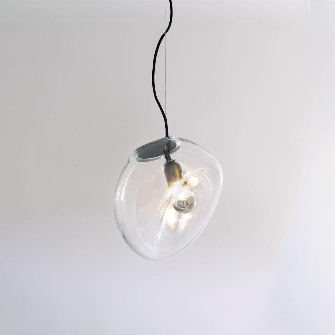 Hanging water drop pendant light 