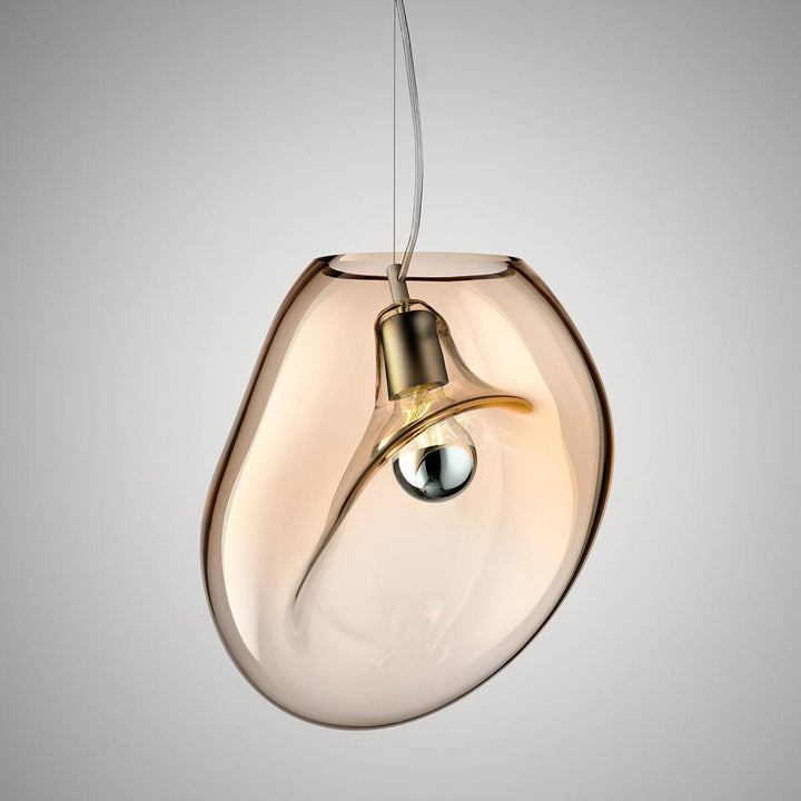 Hanging water drop pendant light 