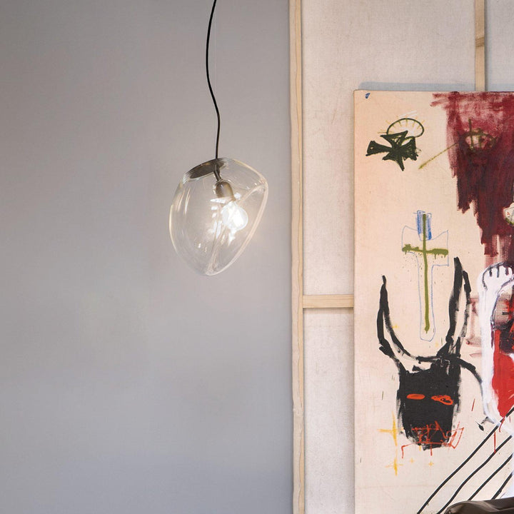 Hanging water drop pendant light 