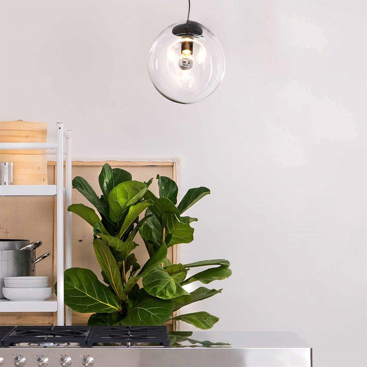 Hanging water drop pendant light 