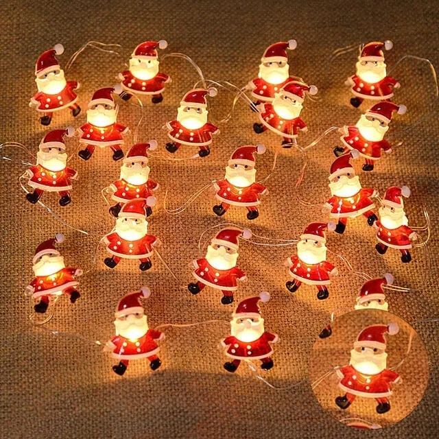 Santa Lights | Magical LED Christmas lights for festive elegance
