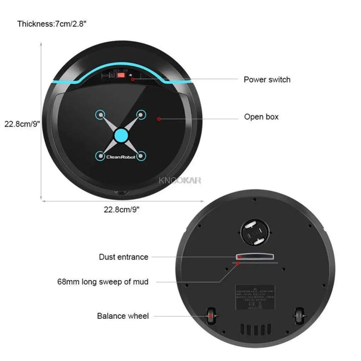 Cosmos Pro | The best autonomous robot vacuum cleaner with mopping function