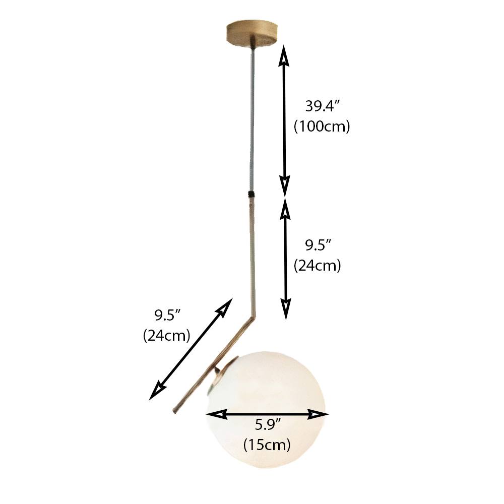 Elegant drop pendant lights