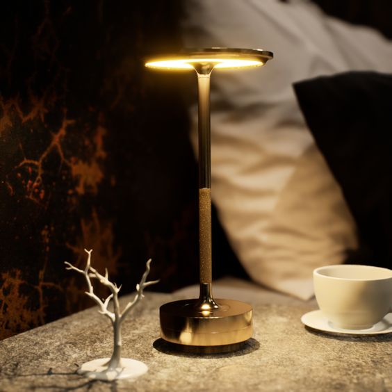 Luxoré Lichtzauber | Elegante LED-Tischlampe mit Berührungssensor