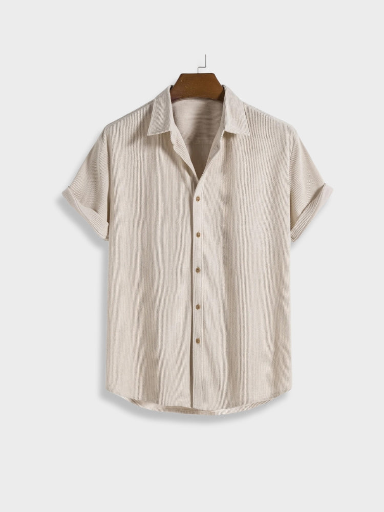 Travis - Button-up corduroy summer set