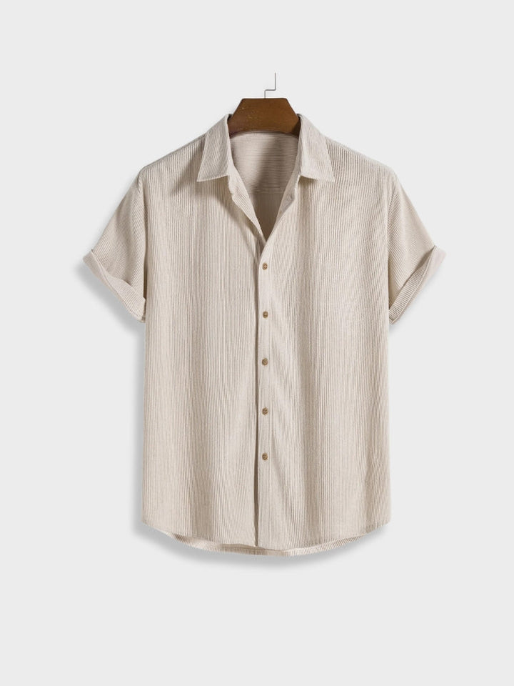 Travis - Button-up corduroy summer set
