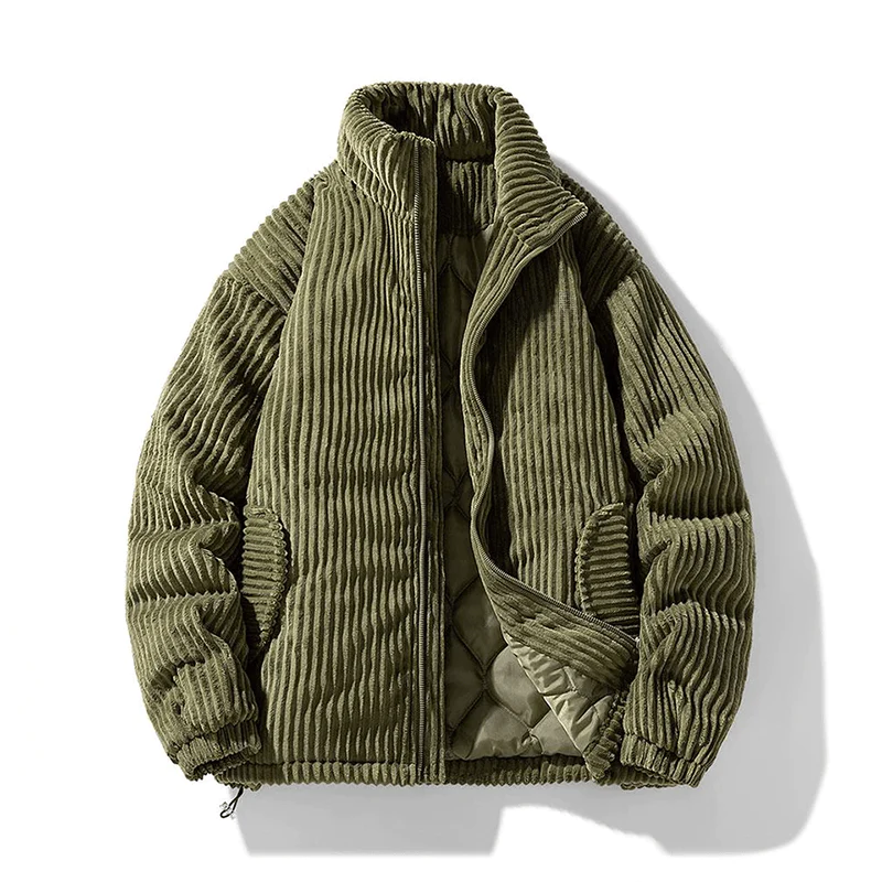 Leon | Baseball style corduroy jacket 