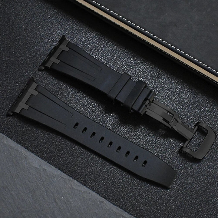 Valor - Titanium Silicone Apple Watch Band