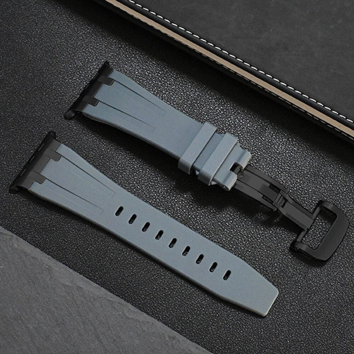 Valor - Titanium Silicone Apple Watch Band