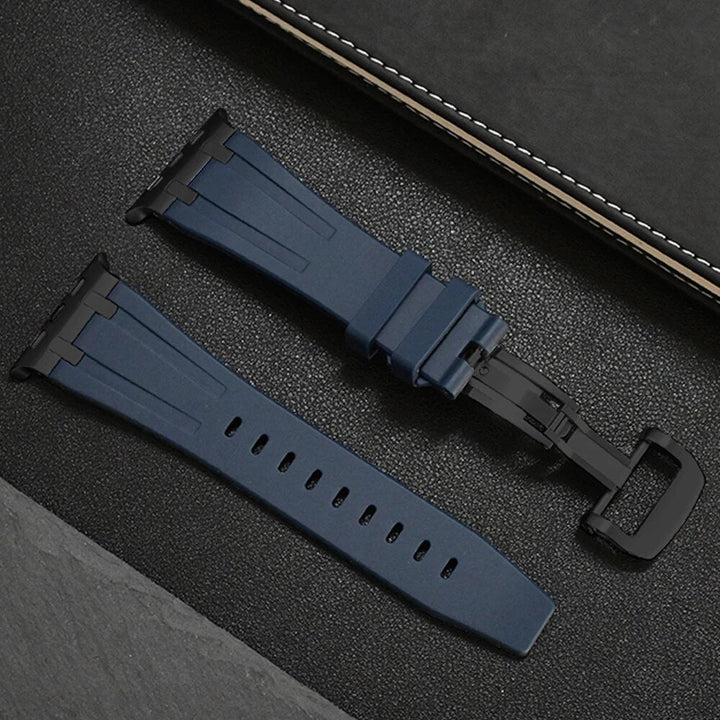 Valor - Titanium Silicone Apple Watch Band