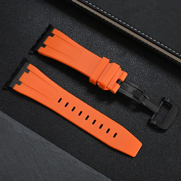 Valor - Titanium Silicone Apple Watch Band
