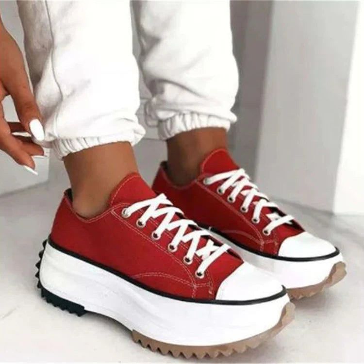 NORA - Bequeme Plateau Sneaker für Damen