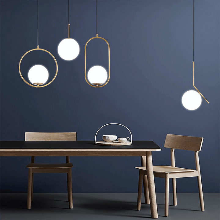 Elegant drop pendant lights
