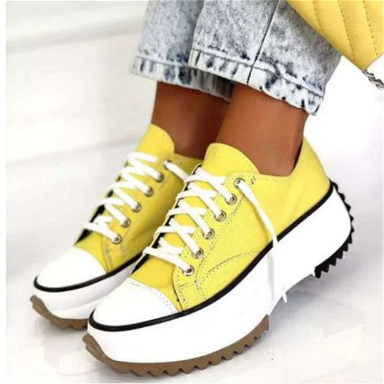 NORA - Bequeme Plateau Sneaker für Damen