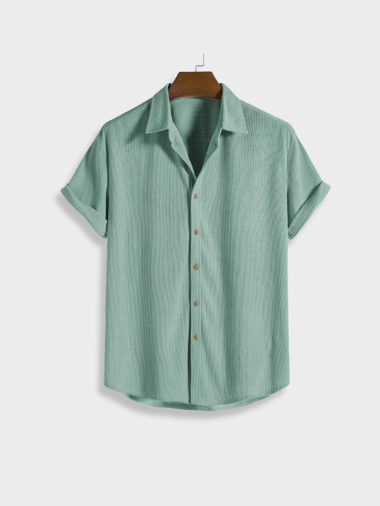 Travis - Button-up corduroy summer set