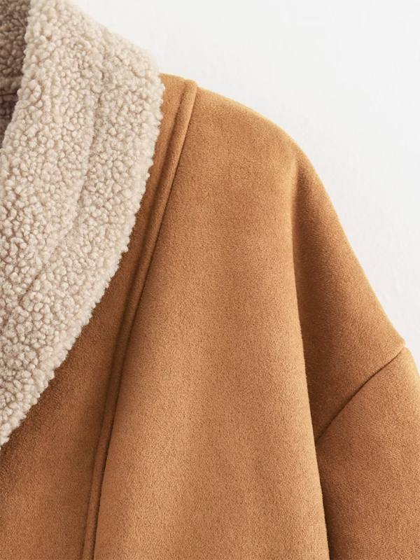 Hivera | Luxury sheepskin coat with soft lining