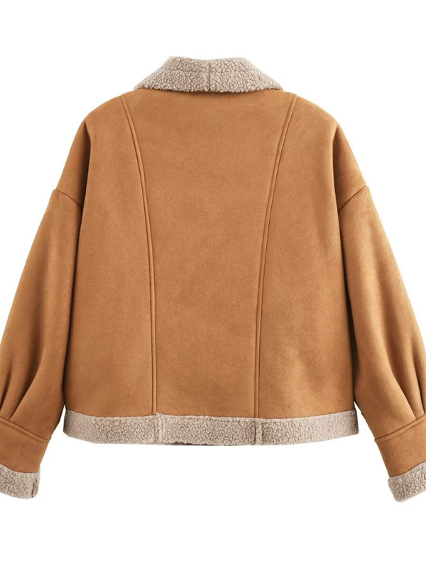 Hivera | Luxury sheepskin coat with soft lining