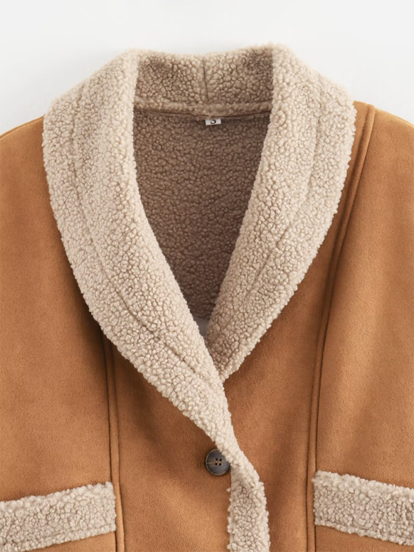 Hivera | Luxury sheepskin coat with soft lining
