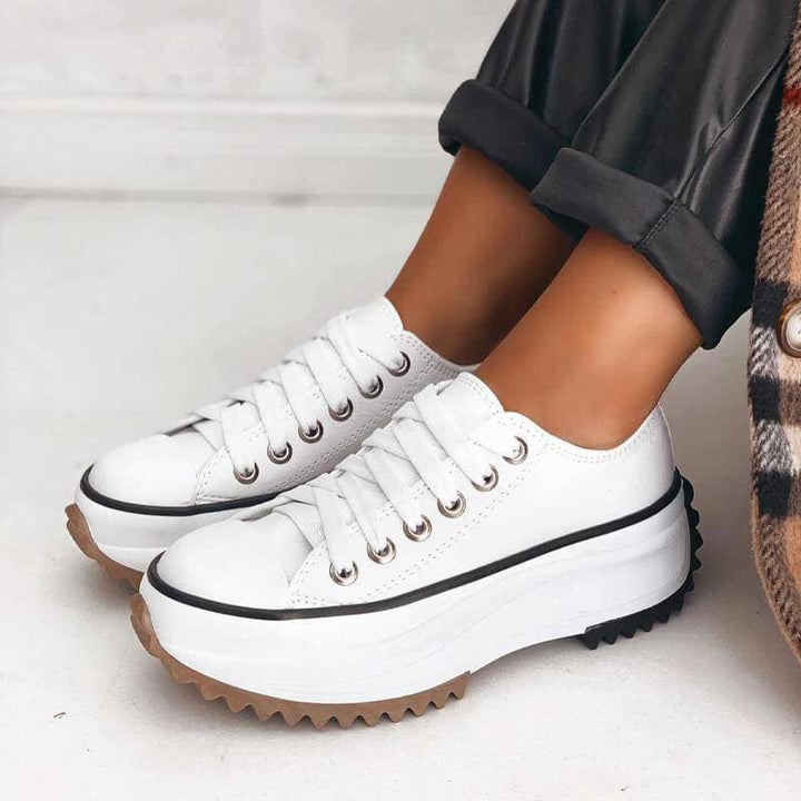 NORA - Bequeme Plateau Sneaker für Damen