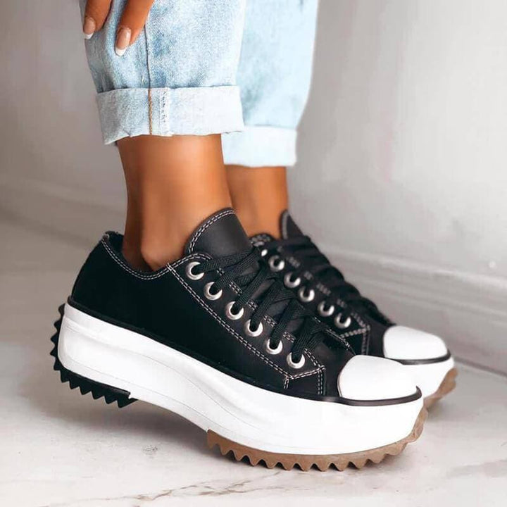 NORA - Bequeme Plateau Sneaker für Damen