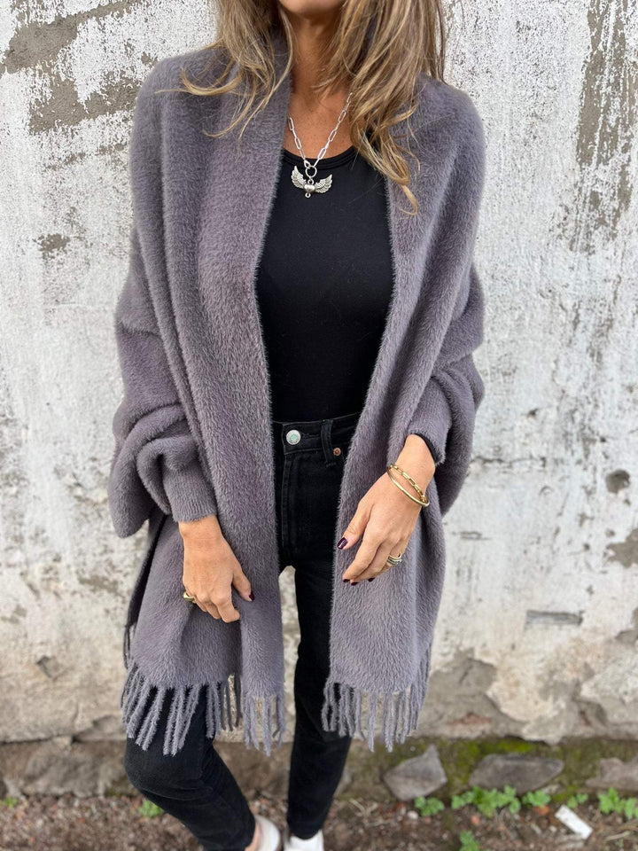Lucie | Elegant and comfortable scarf sweater for women