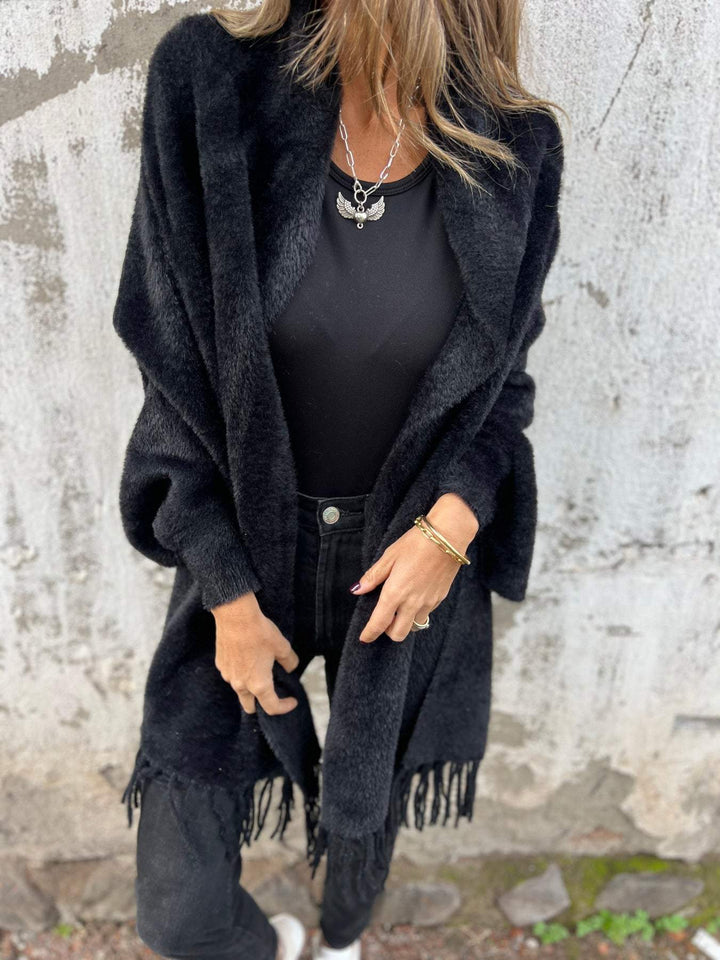 Lucie | Elegant and comfortable scarf sweater for women