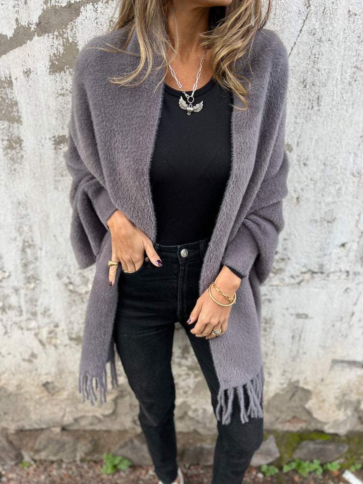 Lucie | Elegant and comfortable scarf sweater for women