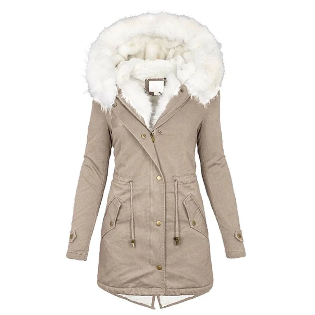 Savannah | Fashion, long and lined winter coat 