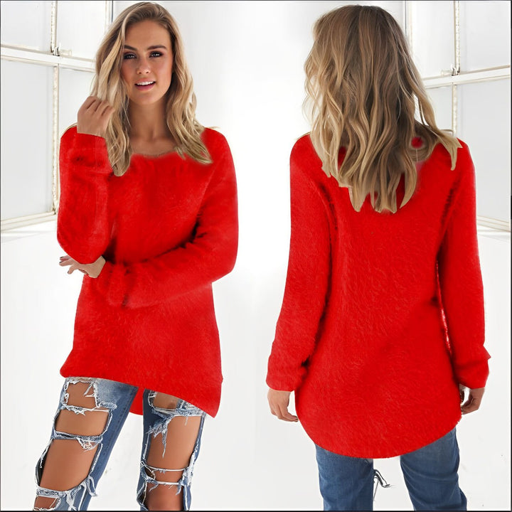 Phoebe | Casual long-sleeved O-neck sweater 