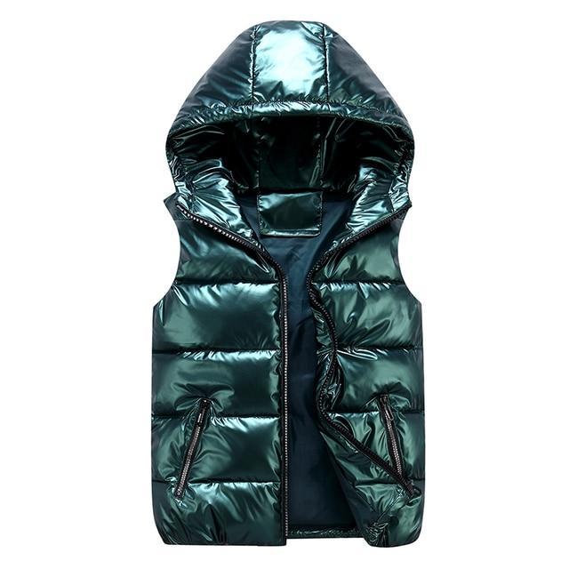 Keanu | Unisex Stylish Padded Hooded Cardigan 