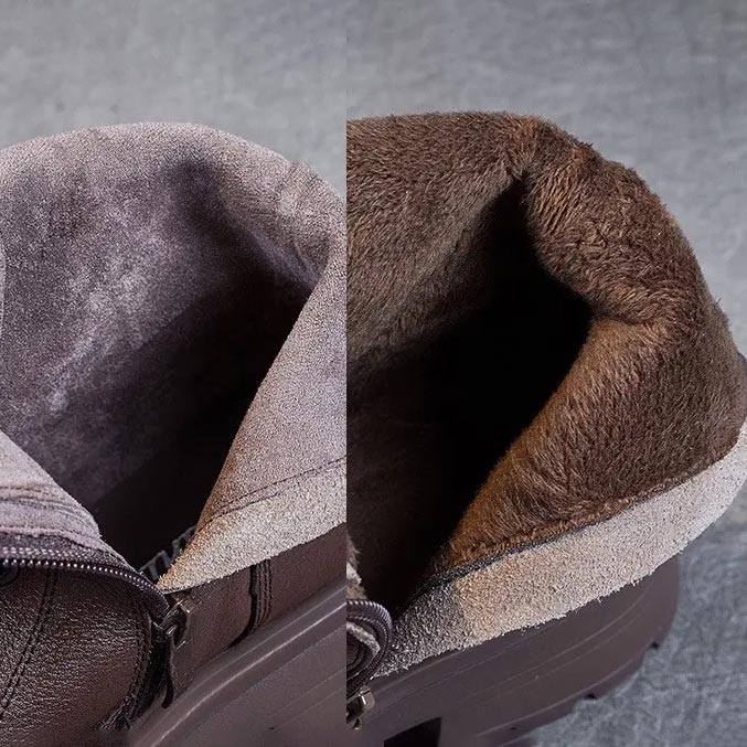 Holly | Stylish orthopedic leather boots