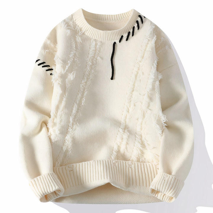 Rowan | Patchwork sweater for men