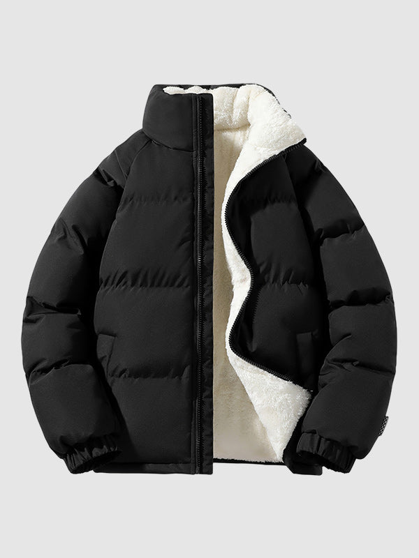 Declan - Men's quilted fleece-lined sweater