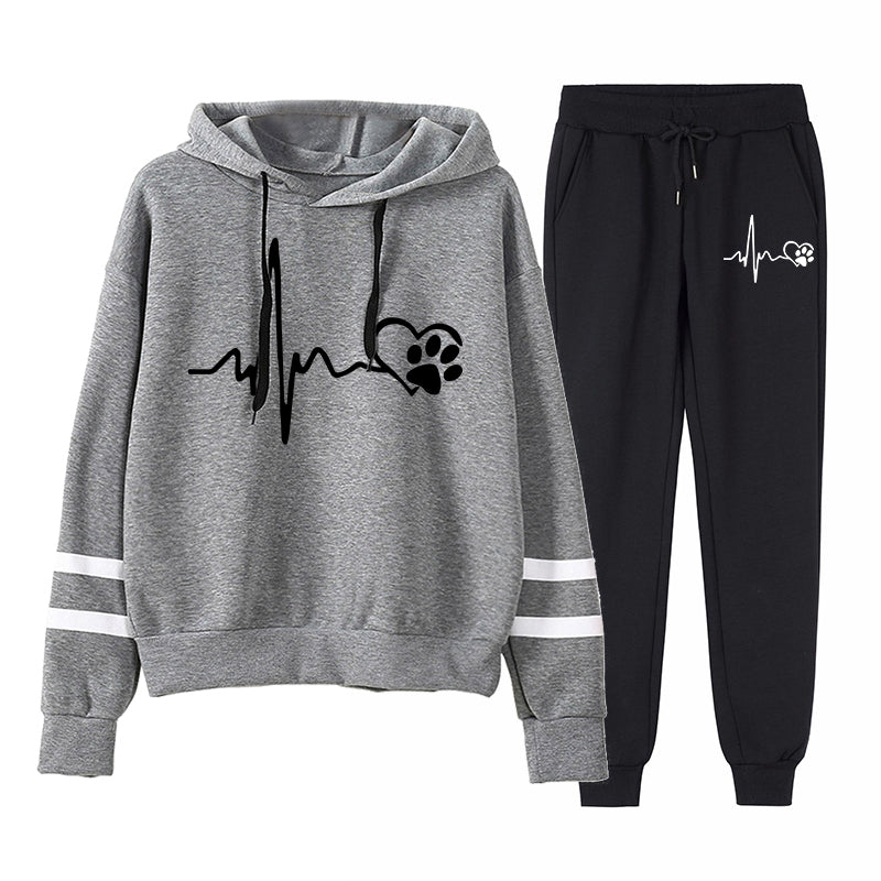 Heart Paw - Cozy and warm jogging suit 