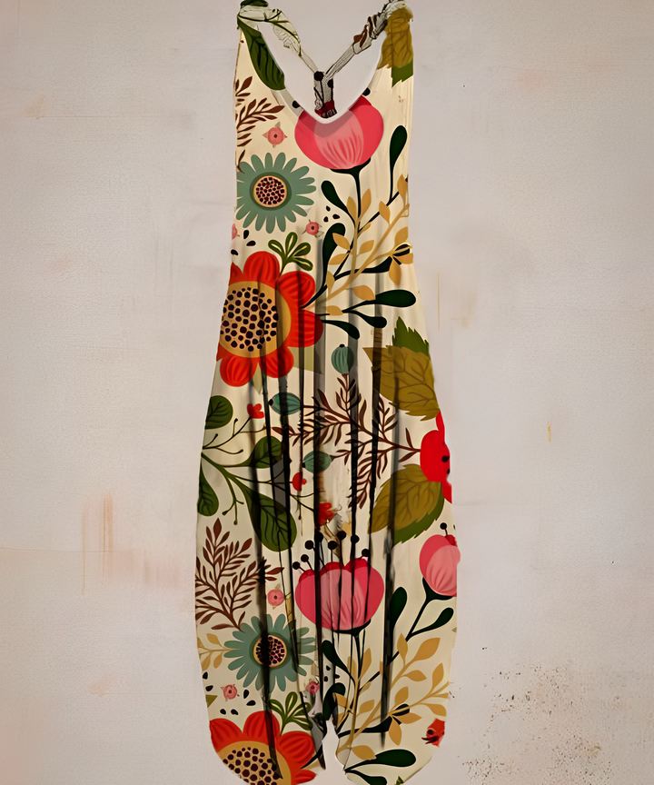Evie - Casual bohemian-style jumpsuit