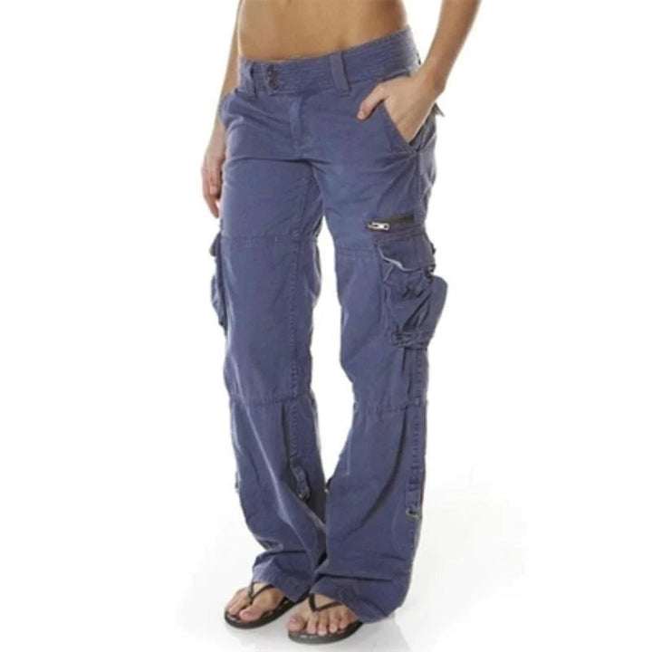 Maya - Casual women's cargo with pockets 