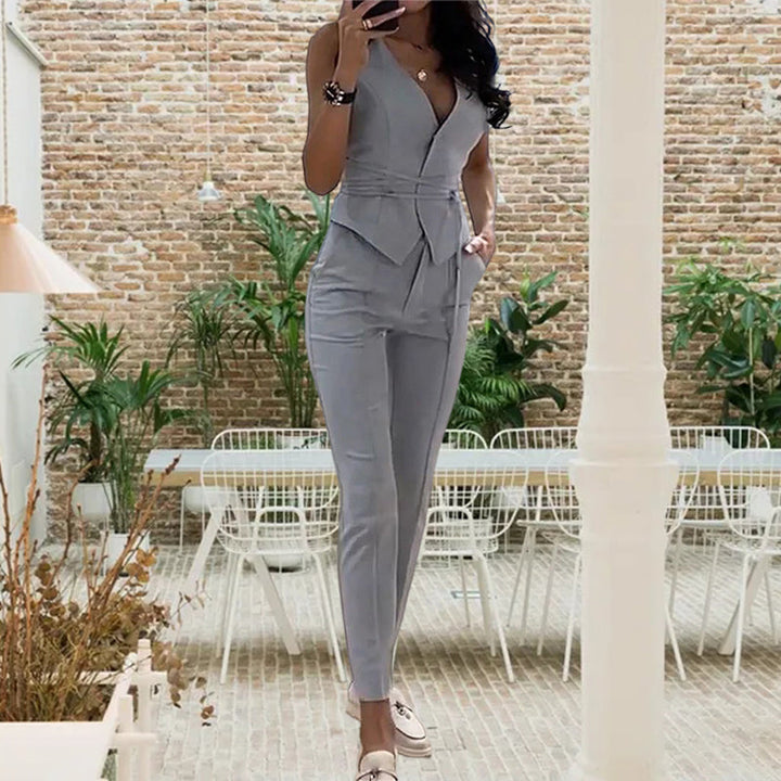 Garnet™ | Glamorous cardigan and trousers set 