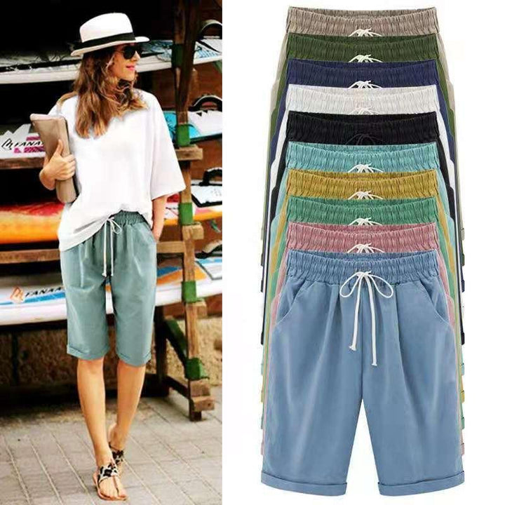 Nina | Comfort short summer trousers