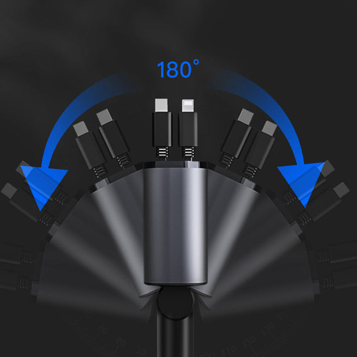 SpeedyCharge™ retractable car charger 
