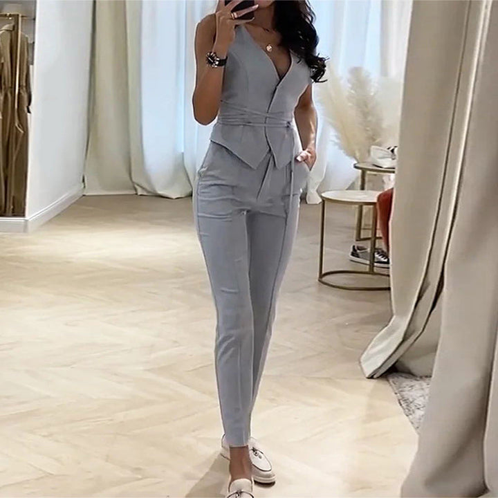 Garnet™ | Glamorous cardigan and trousers set 