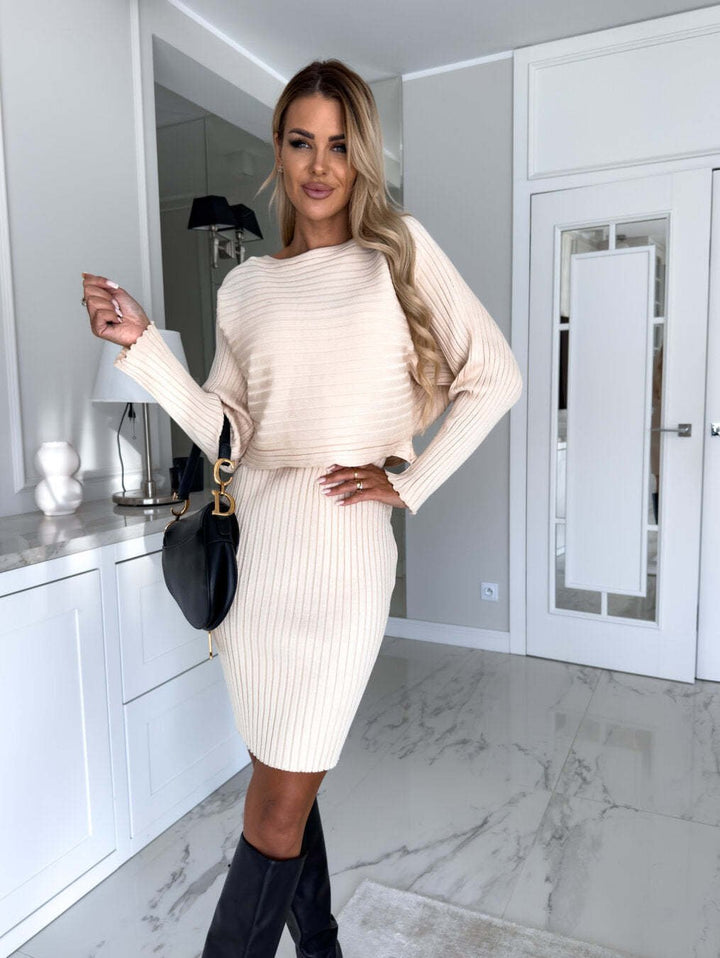 Margo - Knitted sweater and cami dress set 🔥