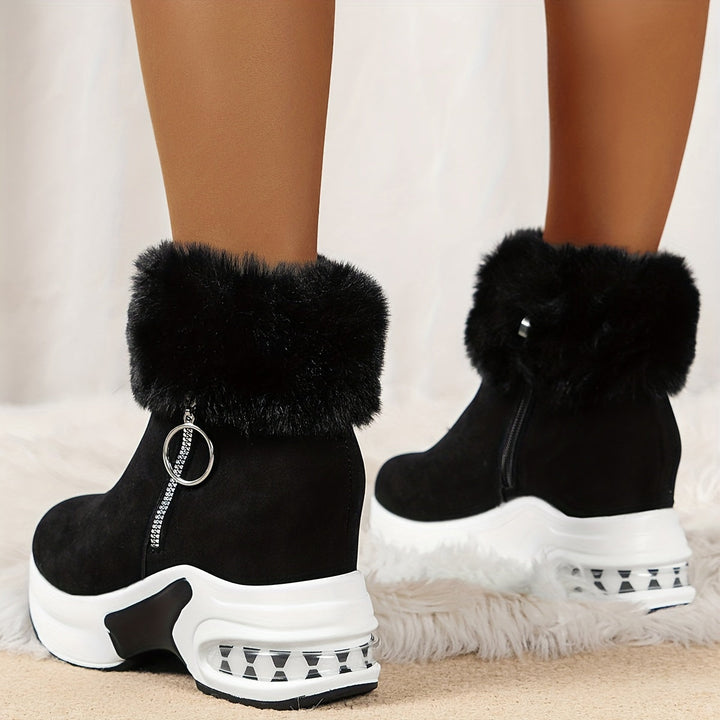 PolarWear™ Comfortable boots with side zipper 