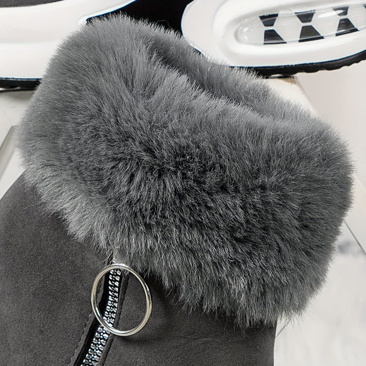 PolarWear™ Comfortable boots with side zipper 